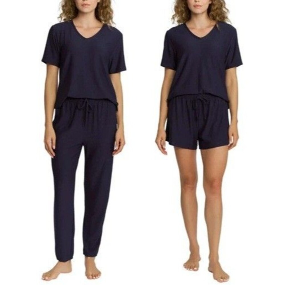 Honeydew Women's XL 3-Piece Lounge Set Navy NWT